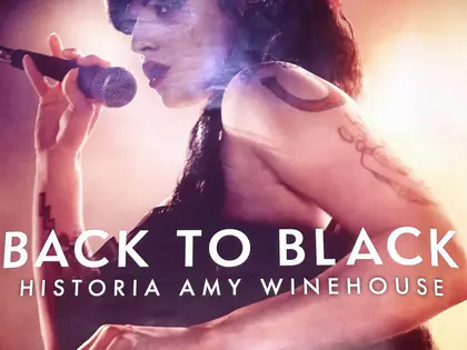 Plakat filmu Back to Black, historia Amy Winehouse