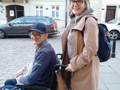 Spacer z wolontariuszką